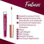 Jaquline USA Make Me Glo Lip Gloss - Kiss Dew