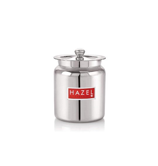 Stainless Steel Oil/Ghee Storage Container | Oil Air Tight Container | Ghee/Oil Jar Storage Container | Ghee Dani Hover Image