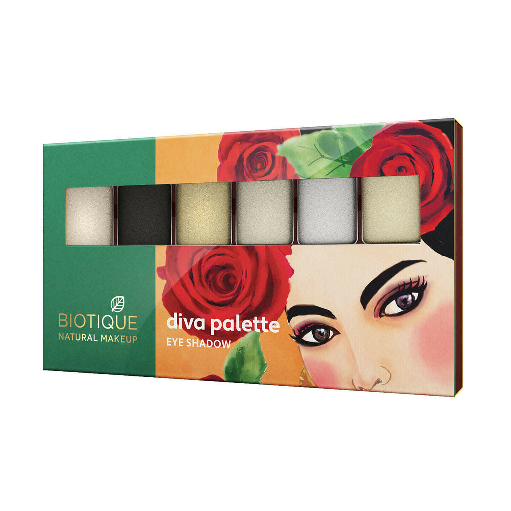 Biotique Diva Palette Eye Shadow - Forest Shimmers