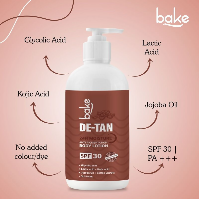 Bake De-Tan Anti Pigmentation Coffee Body Lotion