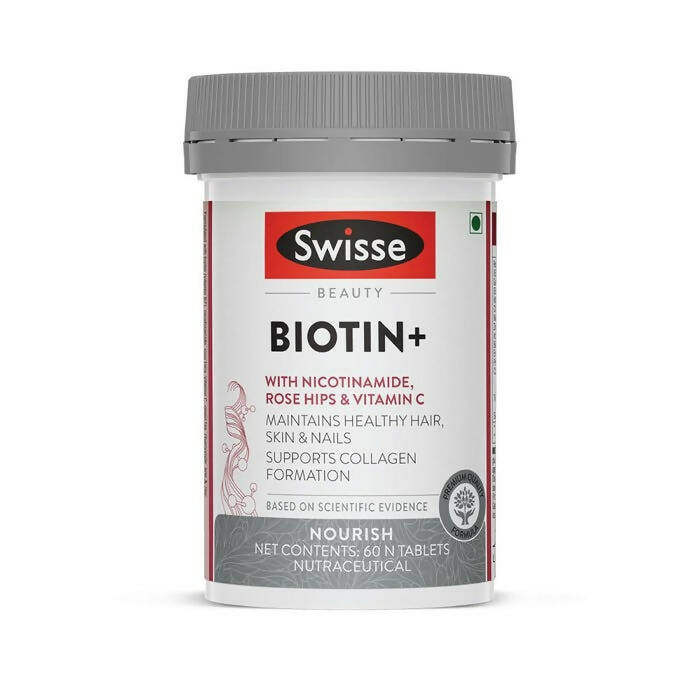 Swisse Biotin+ With Nicotinamide, Rosehip & Vitamin C