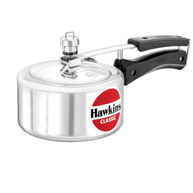 Hawkins Classic Pressure Cooker 1.5 Litre - Silver (CL15) Hover Image