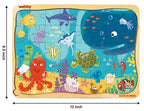 Webby Underwater Animals Jigsaw Puzzle - 40 Pcs