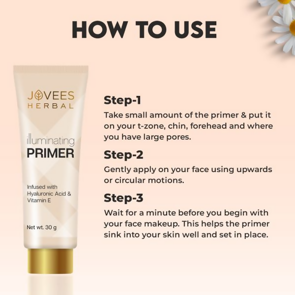 Jovees Illuminating Primer Infused with Hyaluronic Acid & Vitamin E