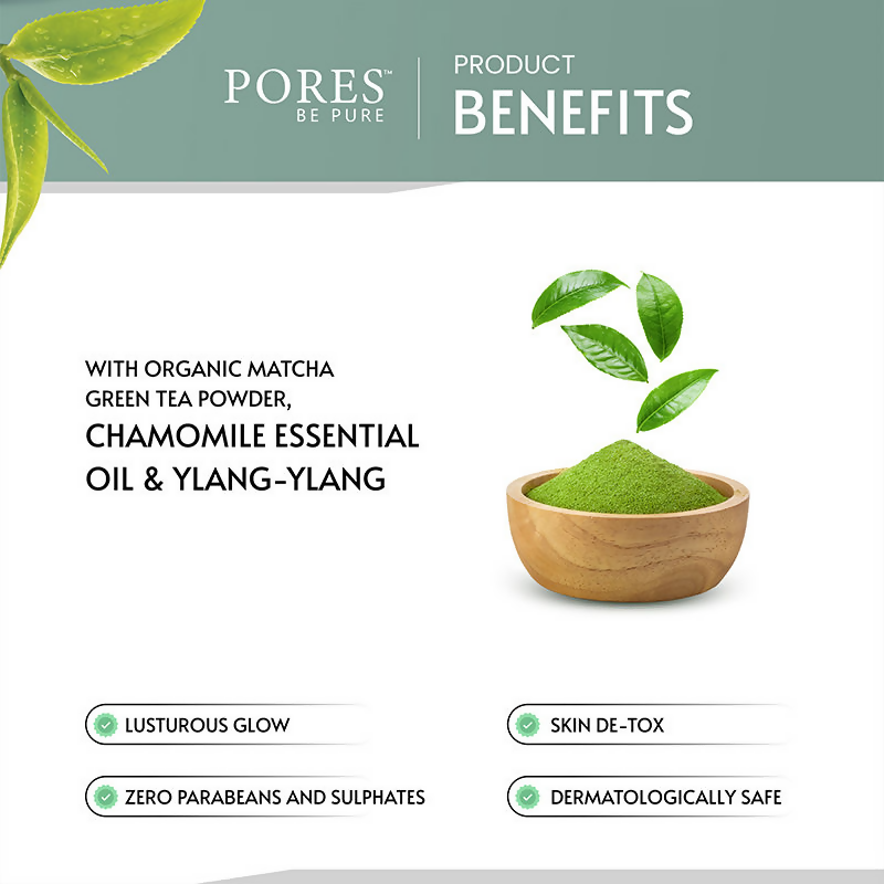 Pores Be Pure Matcha Green Tea Gel Face Scrub