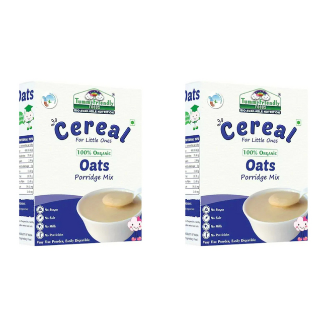 TummyFriendly Foods Certified Organic Oats Porridge Mix for 6 Months Old Main Image