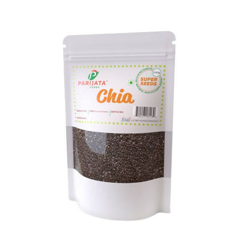 Parijata Herbs Raw Chia Seeds