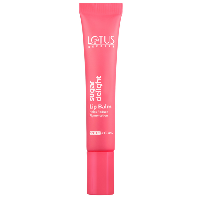 Lotus Herbals Lip Balm With SPF 15 - Sugar Delight Hover Image