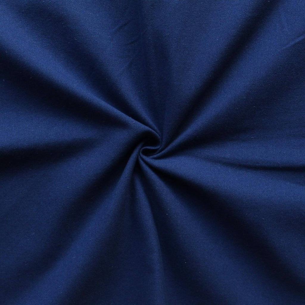 Airwill 100% Cotton Solid Pattern 2 Seater Square Table Cover - Blue