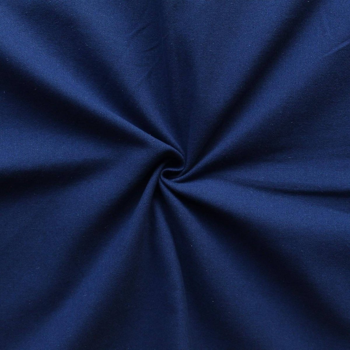 Airwill 100% Cotton Solid Pattern 2 Seater Square Table Cover - Blue