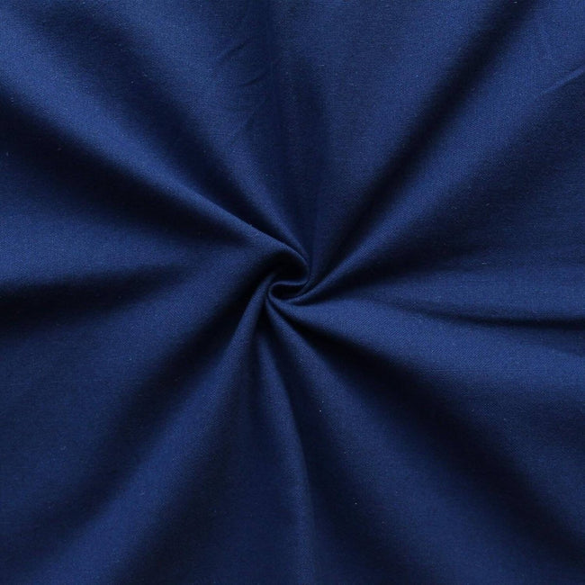 Airwill 100% Cotton Solid Pattern 2 Seater Square Table Cover - Blue Main Image