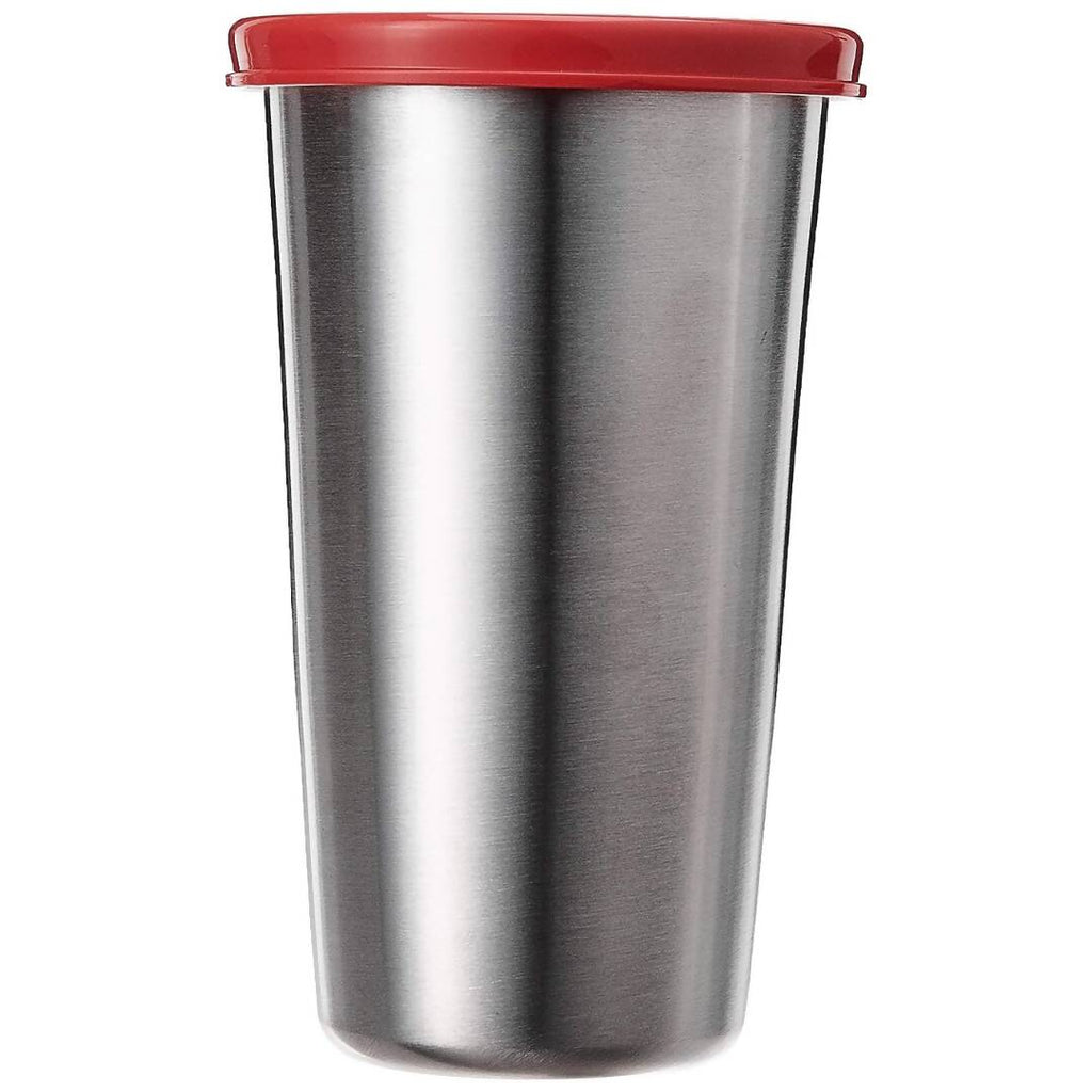 Signoraware Stainless Steel Tumbler with Lid - 370ml