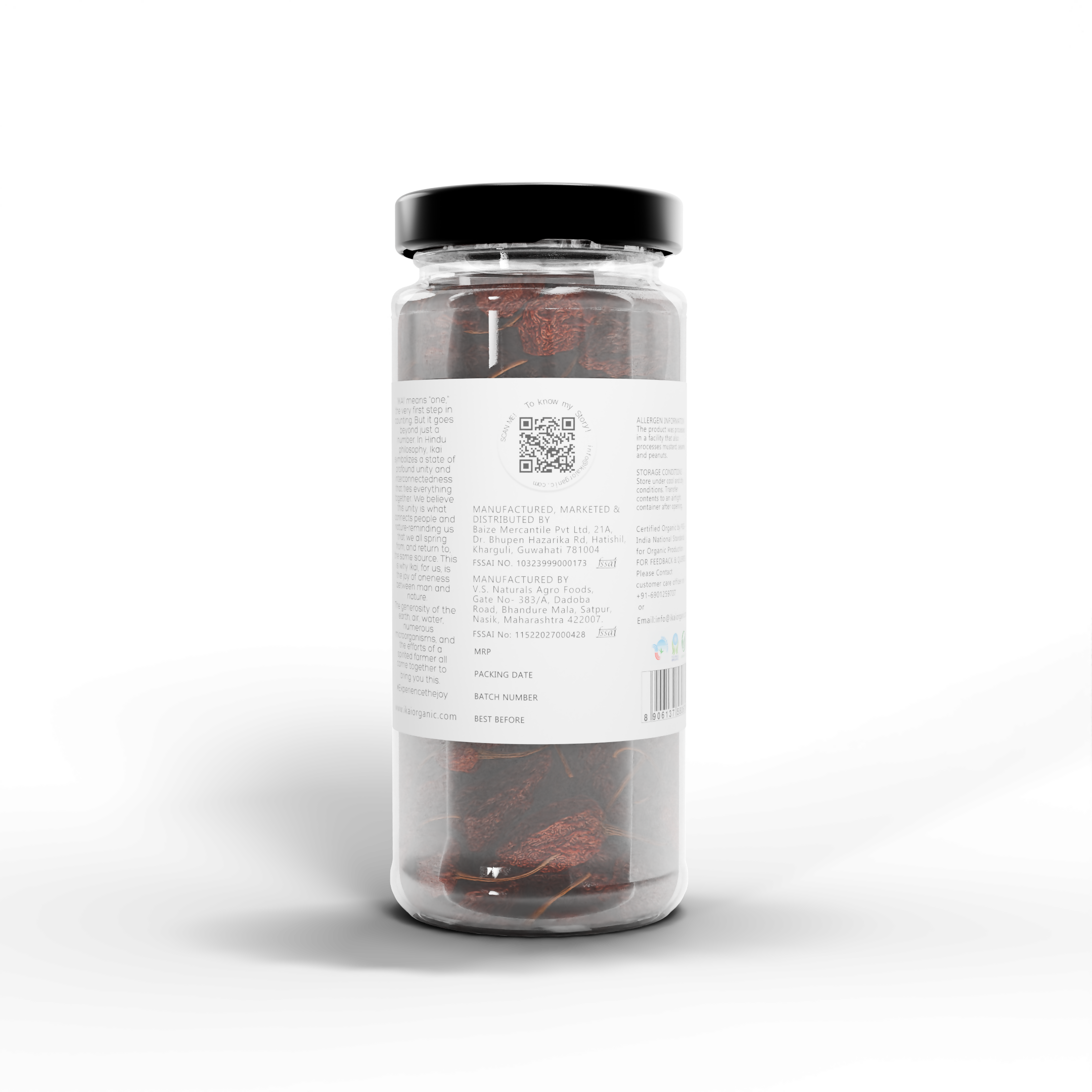 IKAI Natural Bhut Jholokia (King Chilli)