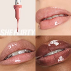 Huda Beauty Icy Nude Faux Filler Lip Gloss - She Flirty