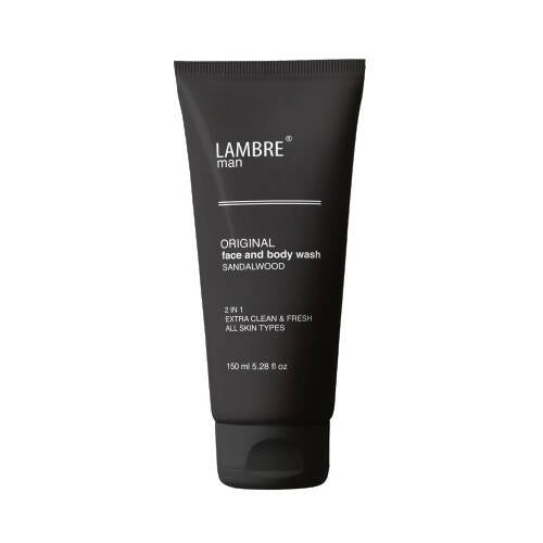 Lambre Man Original Face and Body Wash (Sandalwood) Hover Image