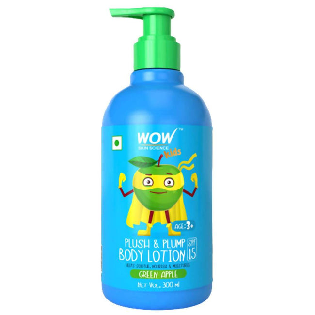Wow Skin Science Kids Plush & Plump Body Lotion - Green Apple Hover Image