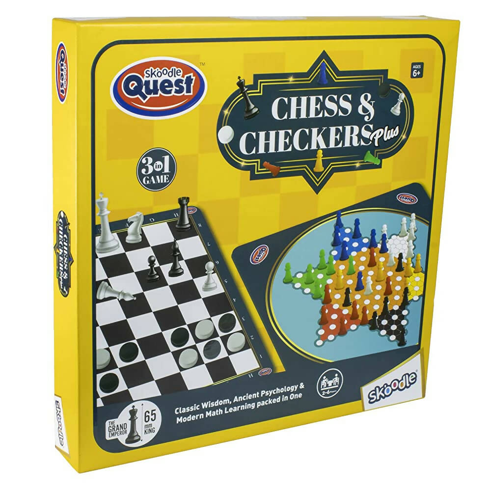 Skoodle Quest Chess & Checkers Plus