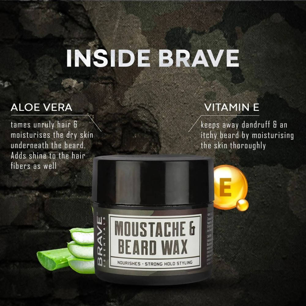 Brave Essentials Beard & Moustache Wax