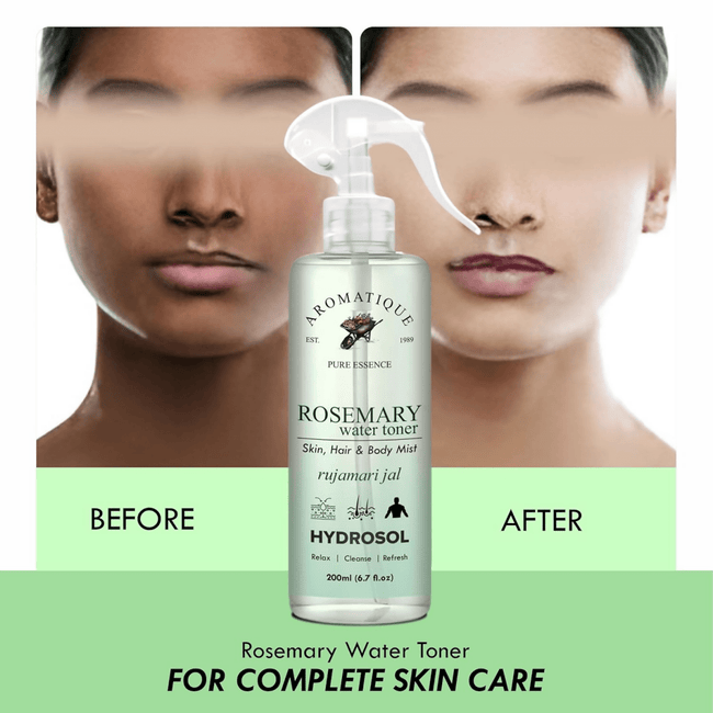 Aromatique Rosemary Water, Rose Mary Water for Hair, Rosemary Hair Mist, Strengthens Hair Main Image