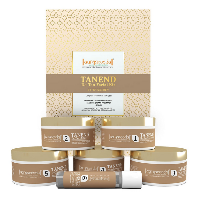 Aaryanveda - Tanend De-Tan Facial Kit Hover Image