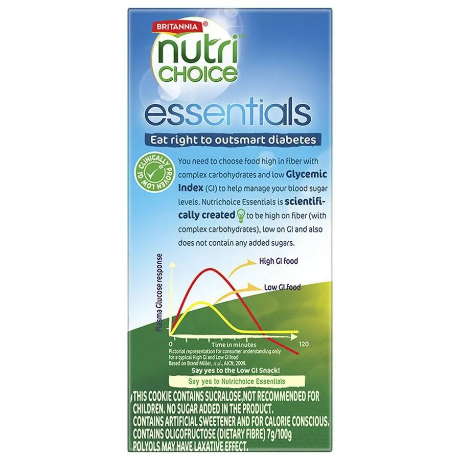 Britannia NutriChoice Essentials Oats Cookies - No Added Sugar