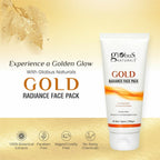 Globus Naturals Gold Radiance Anti Ageing & Brightening Face Pack