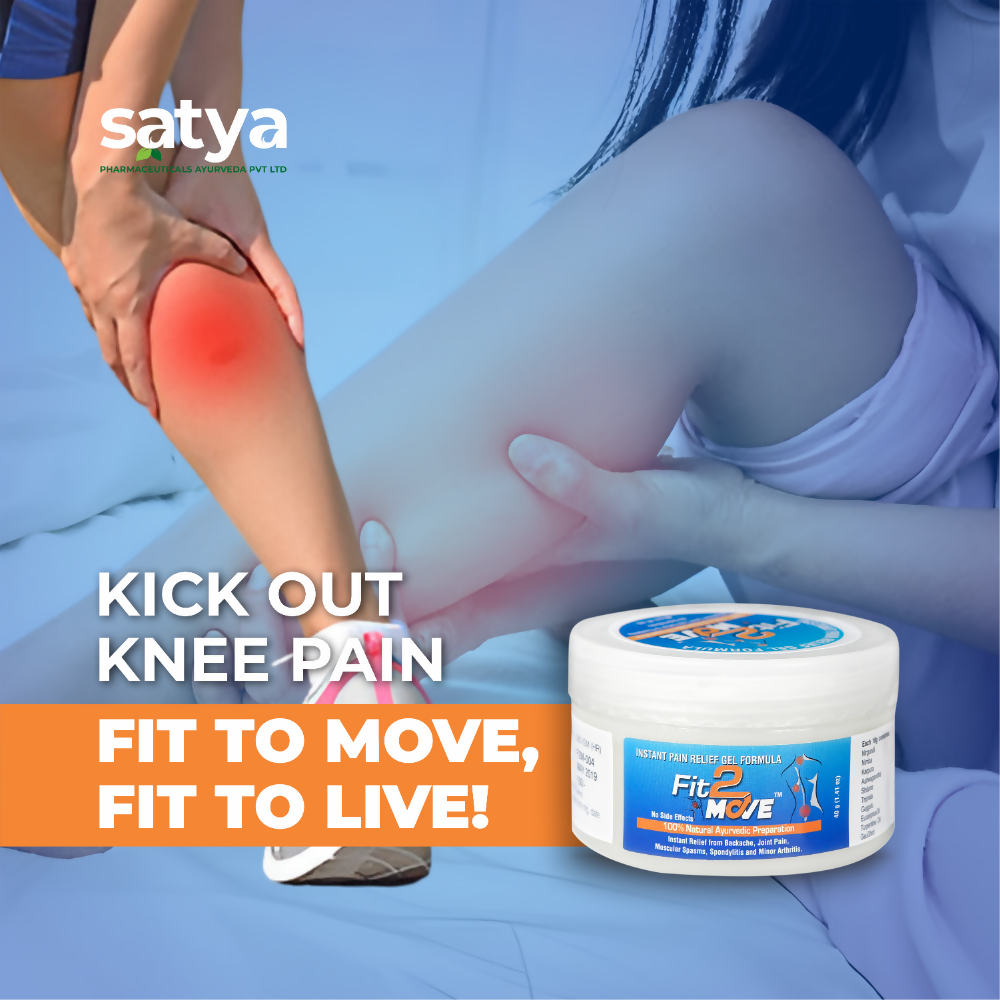 Satya Pharmaceuticals Ayurveda Fit-2 Move Instant Pain Relief Gel