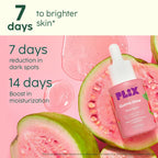 PLIX The Plant Fix 10% Vitamin C Guava Combo - Juicy Cleanser and Face Serum