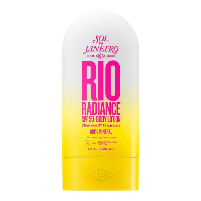 Sol de Janeiro Rio Radiance SPF 50 Body Lotion illuminating Sunscreen, UVA/UVB Broad Spectrum SPF 50 Hover Image