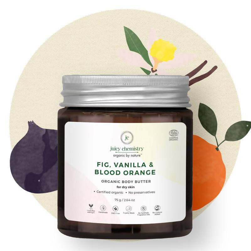 Juicy Chemistry Fig, Vanilla & Blood Orange Organic Body Butter