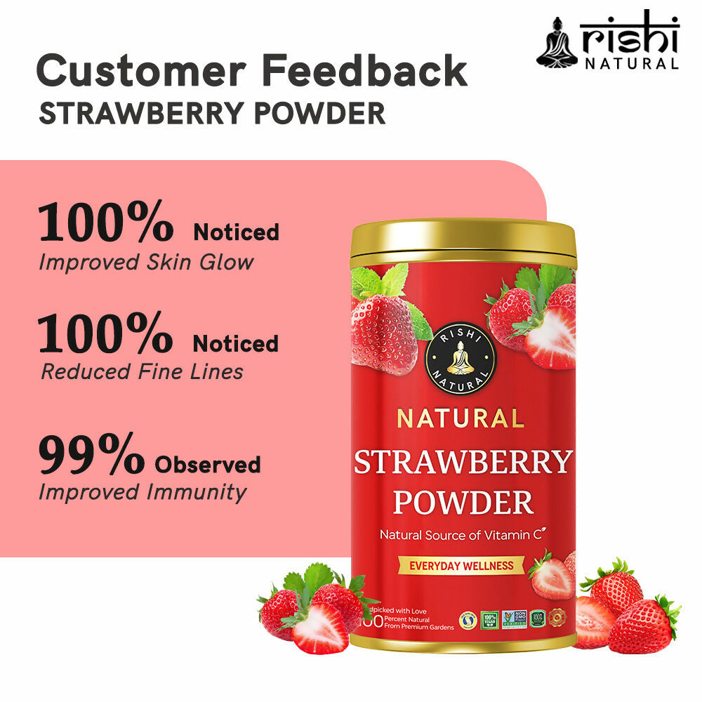 Rishi Natural Strawberry Powder