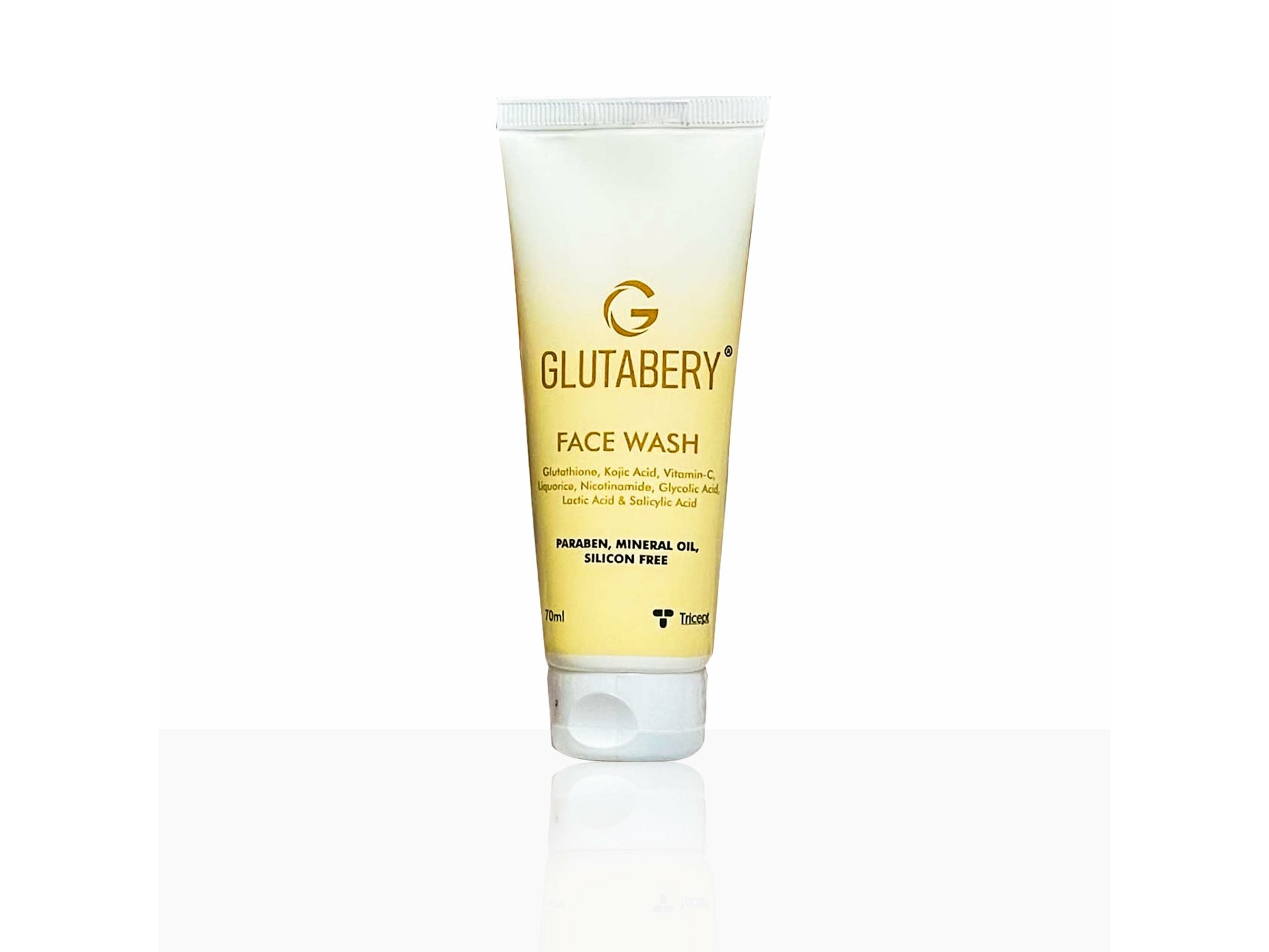 Tricept Glutabery Face Wash