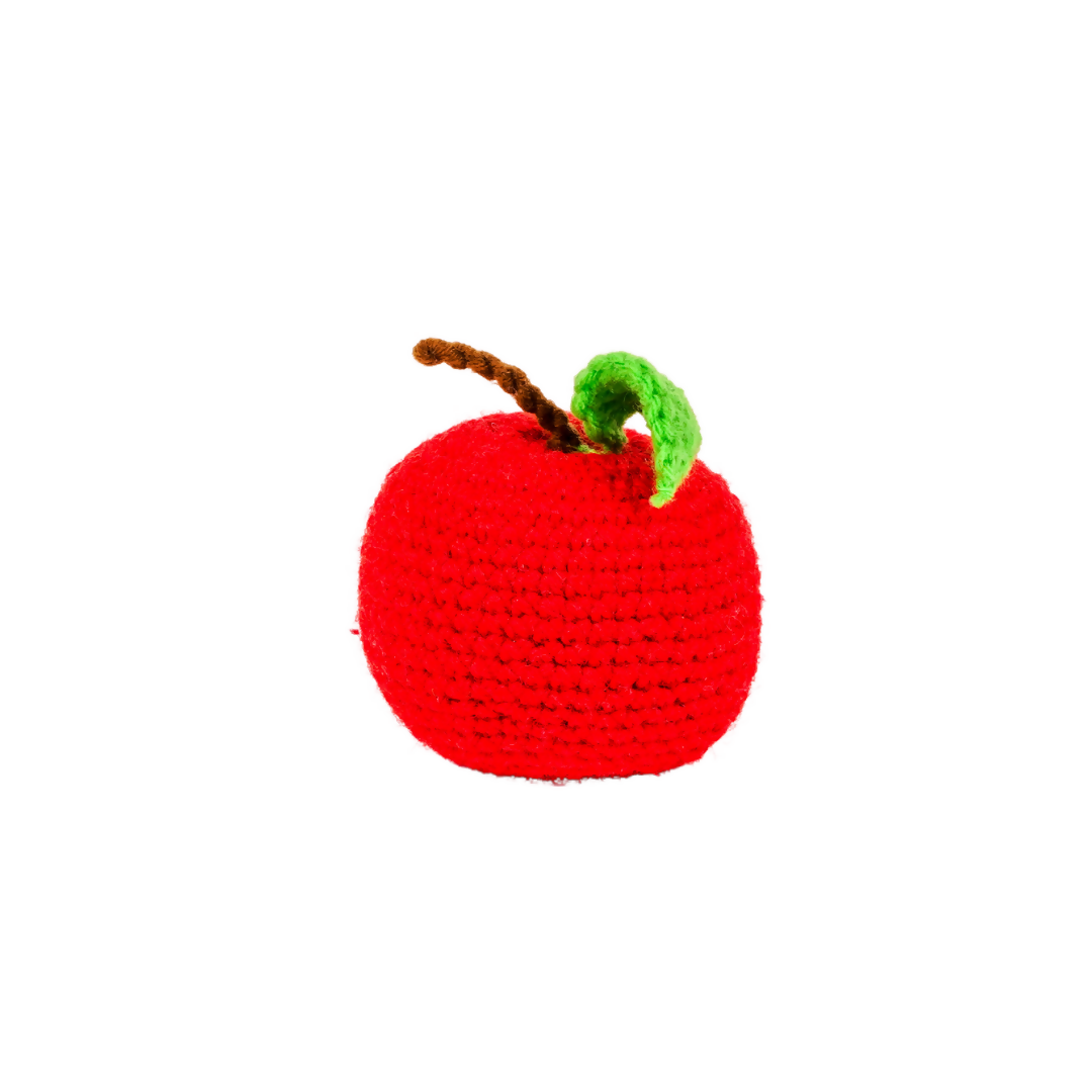 Nesta Toys Crochet Fruit Toys, Pretend Play Plush Toys for Kids, Stuffed Toys for Babies (5 Pcs)