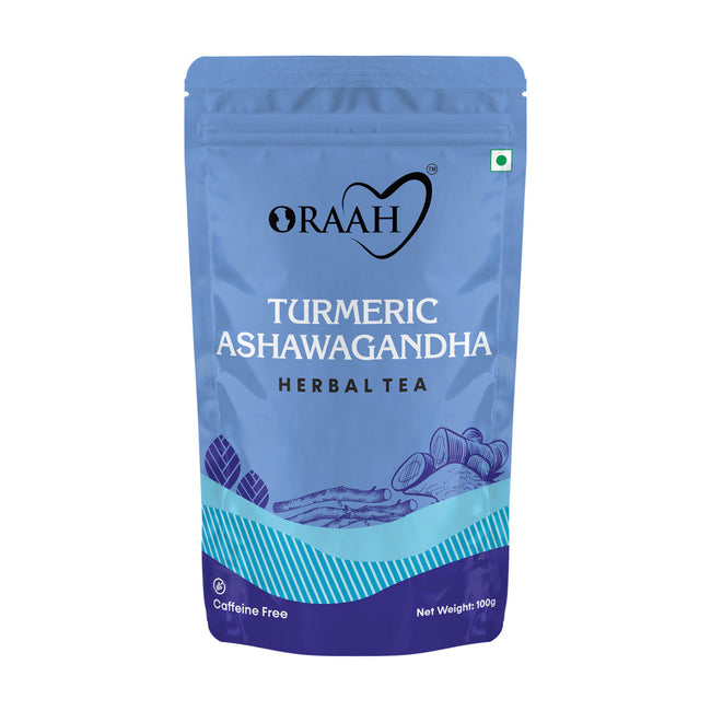 Oraah Turmeric Ashwagandha Herbal Tea Hover Image
