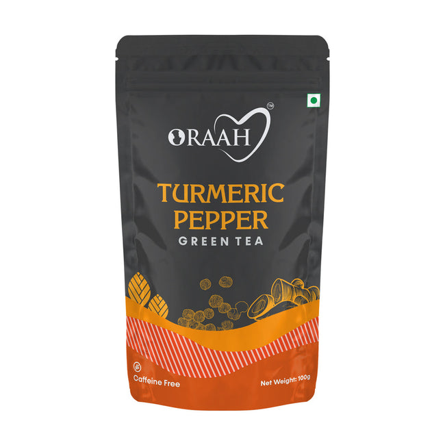 Oraah Turmeric Pepper Green Tea Hover Image