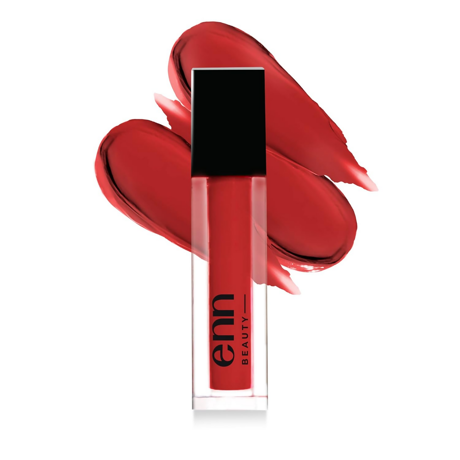 Enn Semi Matte Red Liquid Lipstick - Sangria Red