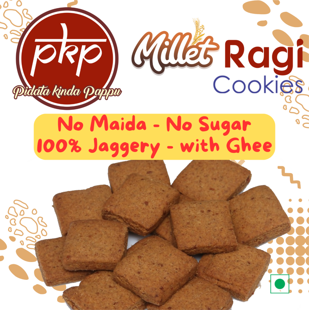 Sagore Ragi Jaggery Millet Cookies