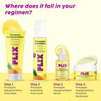PLIX The Plant Fix Pineapple Depigmentation Regime With Face Wash, Toner, Serum & Moisturizer