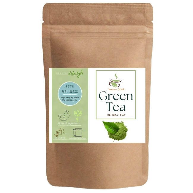 Satvi Wellness Green Tea In Tea Bags Hover Image