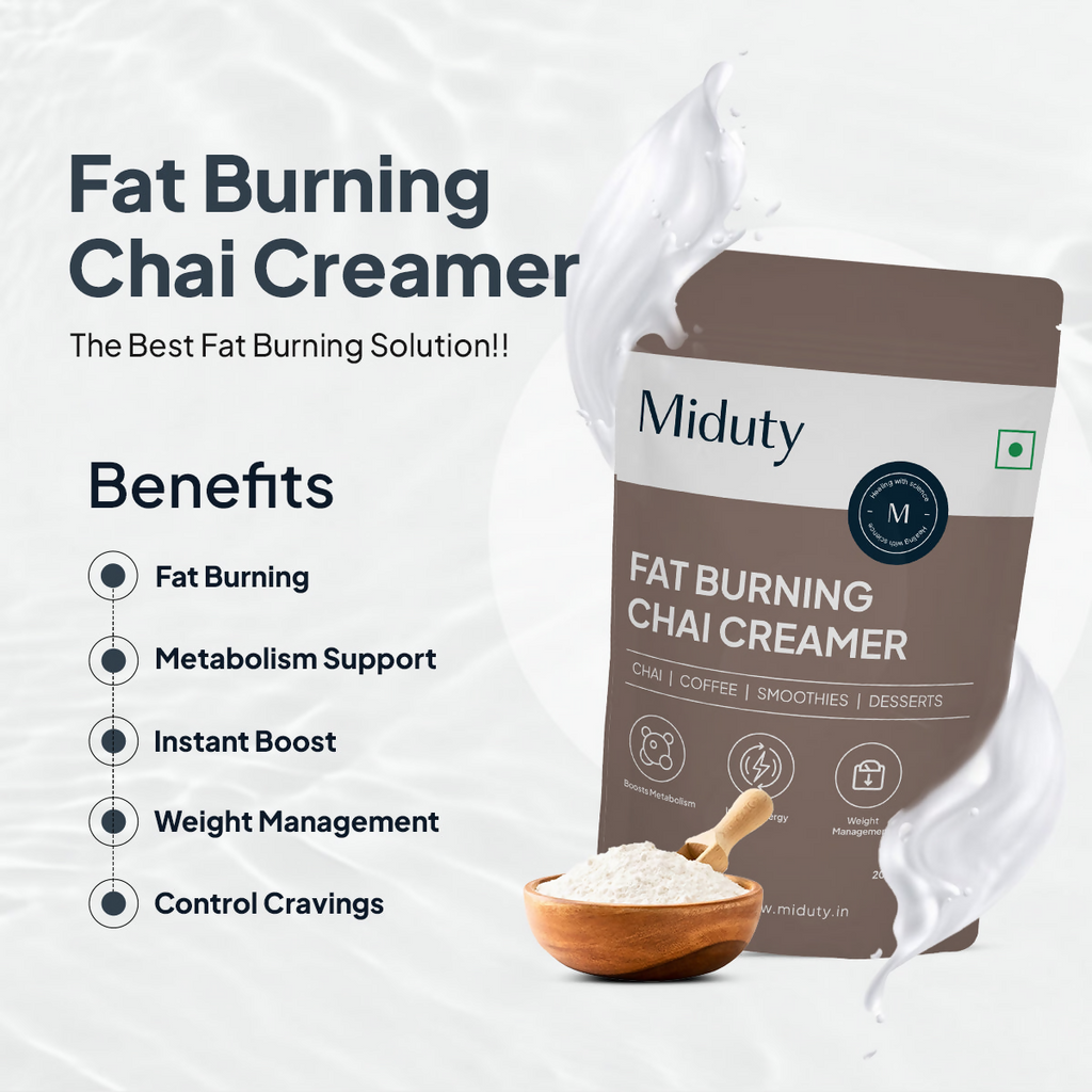 Miduty by Palak Notes Fat Burning Chai Creamer