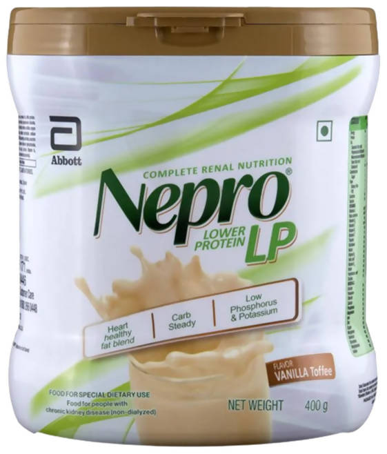 Nepro LP (Lower Protein) Powder - Health Drink Vanilla Toffee Flavor