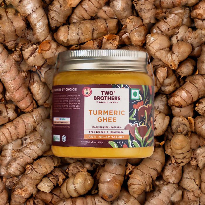 Two Brothers Organic Farms Turmeric Ghee