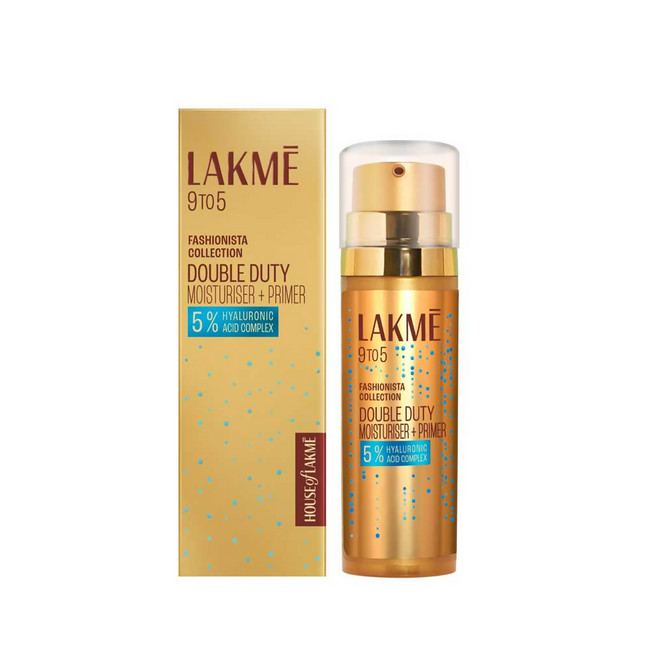Lakme 9to5 Double Duty Moisturiser + Primer Hover Image