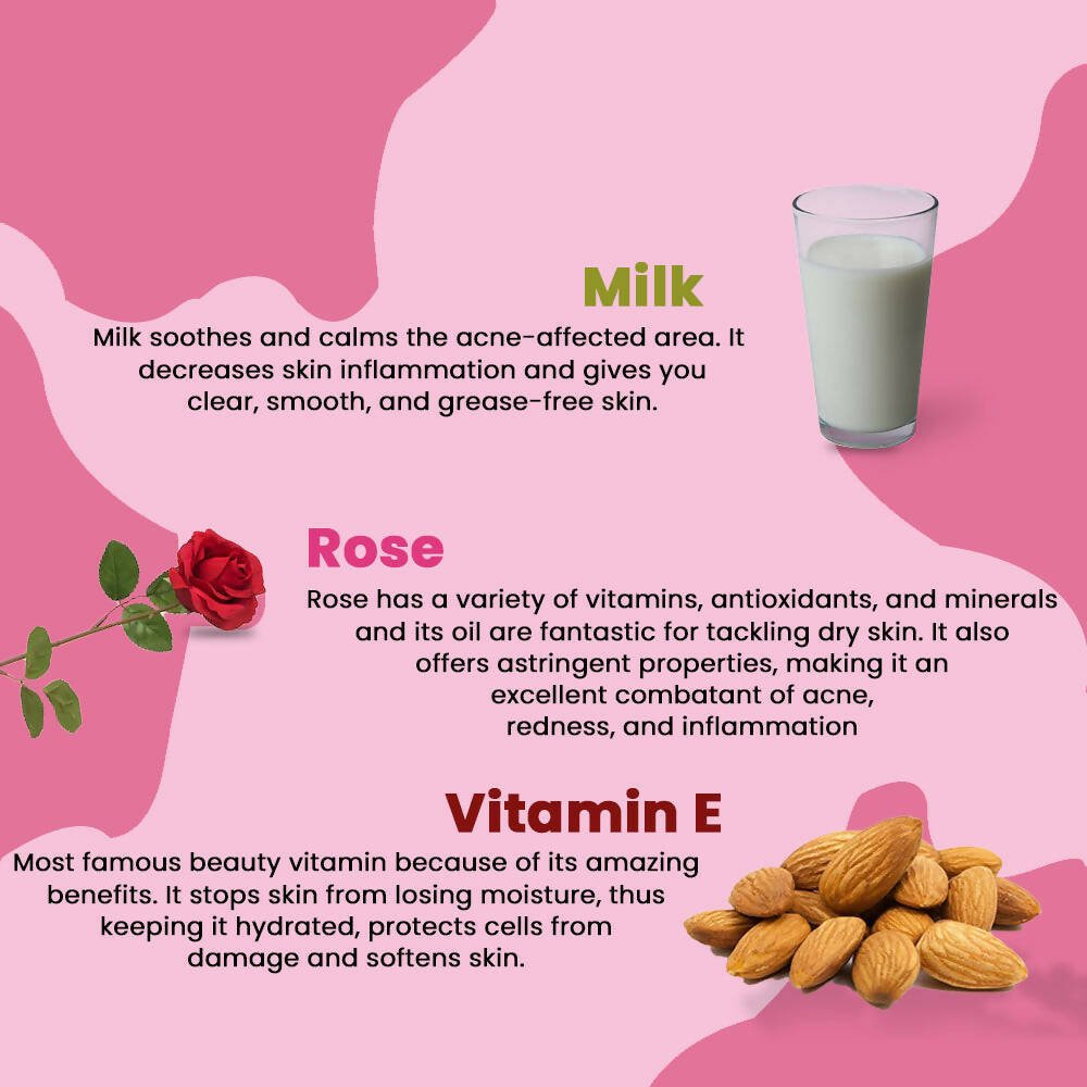 Astaberry Rose Makeup Remover Cleansing Milk