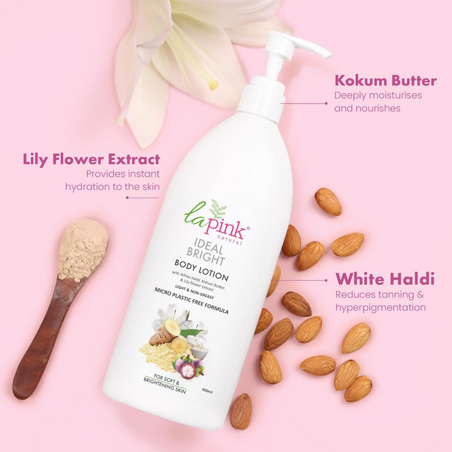 La Pink Ideal Bright Body Lotion With White Haldi Main Image