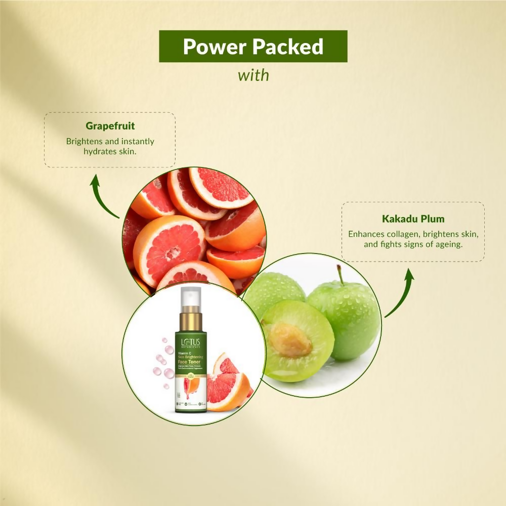 Lotus Botanicals 100x Vitamin C Skin Brightening Face Toner