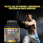 Scitron Super Whey Isolate Protein Powder - Double Rich Chocolate