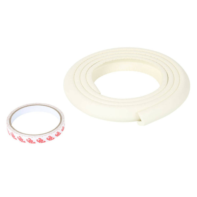 Safe-O-Kid Unique High Density 2 Mtr Long U - Shaped 4 Edge Guard Strips - Cream Hover Image
