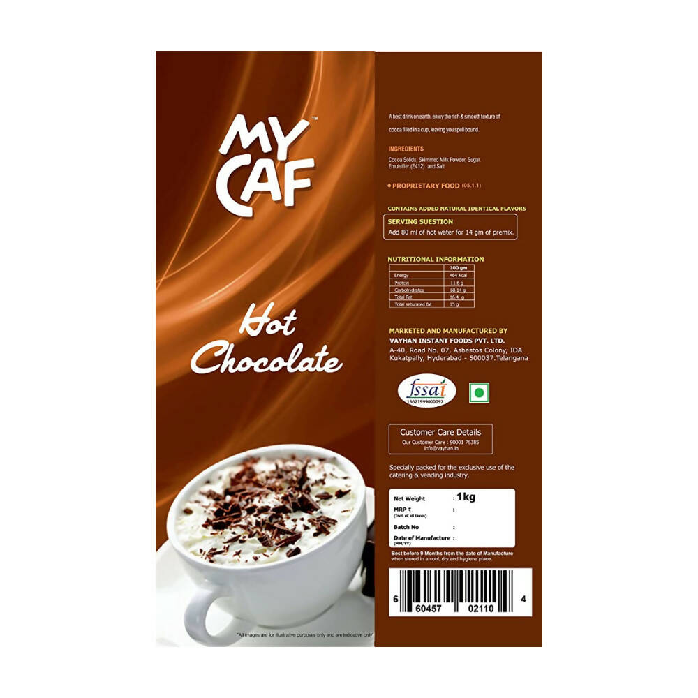 Mycaf Hot Chocolate Mix Powder