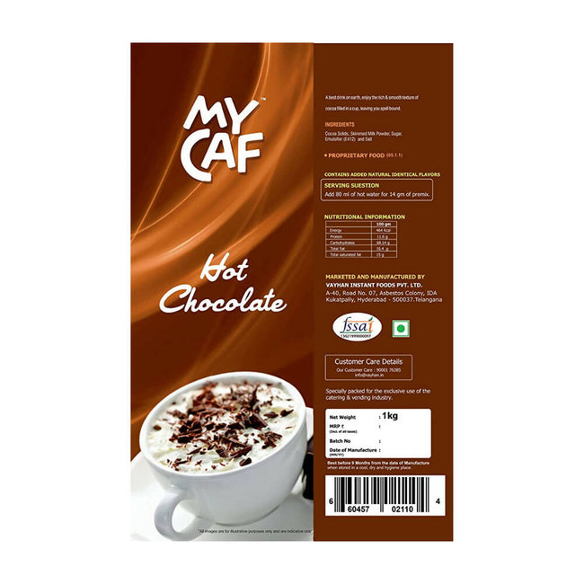 Mycaf Hot Chocolate Mix Powder Hover Image